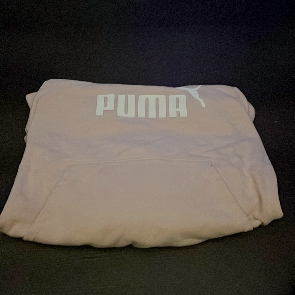 Pink puma hoodie
